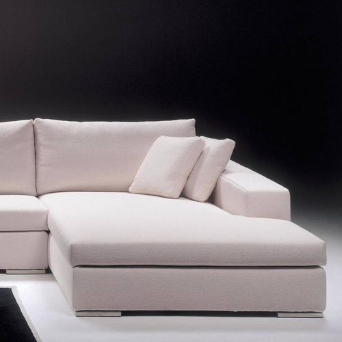 Contemporary daybed - DOMINO - Gyform - fabric / leather / indoor