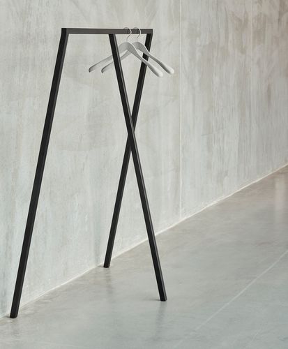 Contemporary clothes rack - LOOP STAND - Hay a/s - powder-coated steel