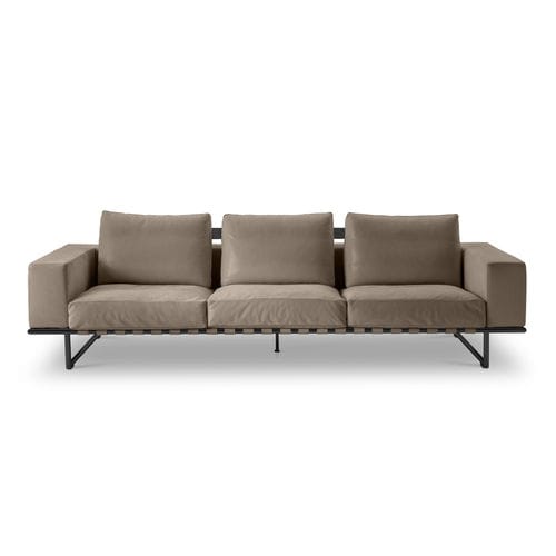 Contemporary sofa - KRISTALL - i4 MARIANI - fabric / leather / customizable
