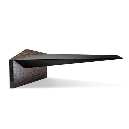 Executive desk - EUCLIDEO - i4 MARIANI - free-standing / original design / leather