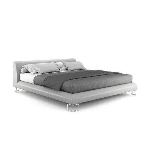 Double bed - ADD_LOOK - i4 MARIANI - contemporary / upholstered / with headboard