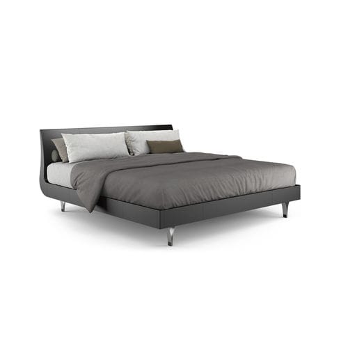 Double bed - BRERA - i4 MARIANI - contemporary / upholstered / with headboard
