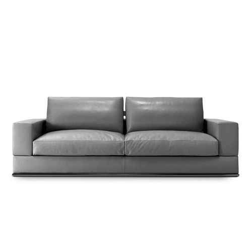 Modular sofa - KEEN - i4 MARIANI - contemporary / fabric / leather