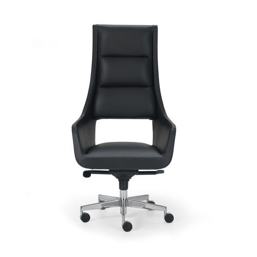 Contemporary office armchair - INCIPIT - i4 MARIANI - leather / synthetic leather / polyurethane foam