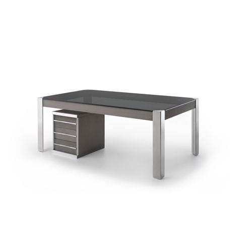 Executive desk system - TEOREMA - i4 MARIANI - free-standing / modern / chrome