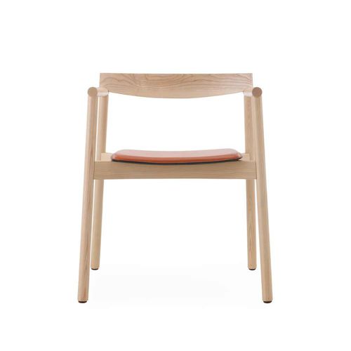 Contemporary chair - NYHAVN - I.T.F. DESIGN SRL - indoor / fabric / solid wood