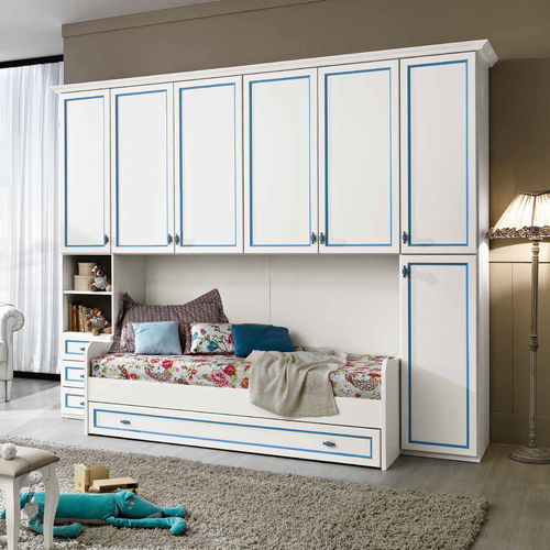 White children's bedroom furniture set COL02 M.C.S. blue