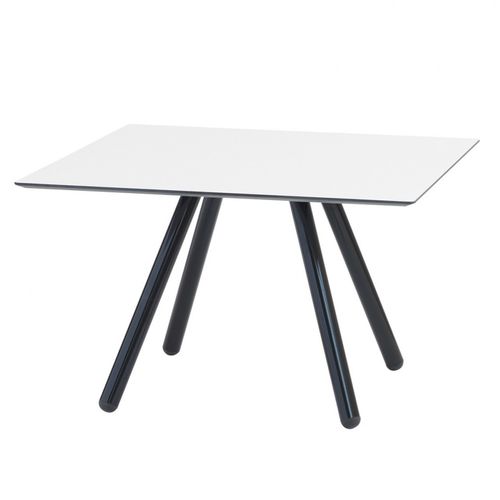 Contemporary coffee table - JET 521-Q - et al. - steel / square / for hotel