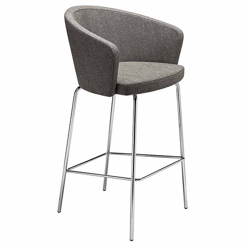 Contemporary bar chair - KICCA 366 - et al. - indoor / fabric / steel