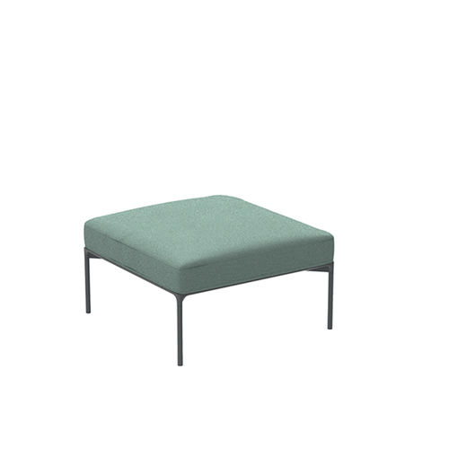 Contemporary ottoman - Bloom 1200  - et al. - steel / fabric / square