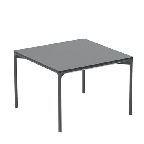 Contemporary coffee table - Bloom 1235  - et al. - steel / steel base / square