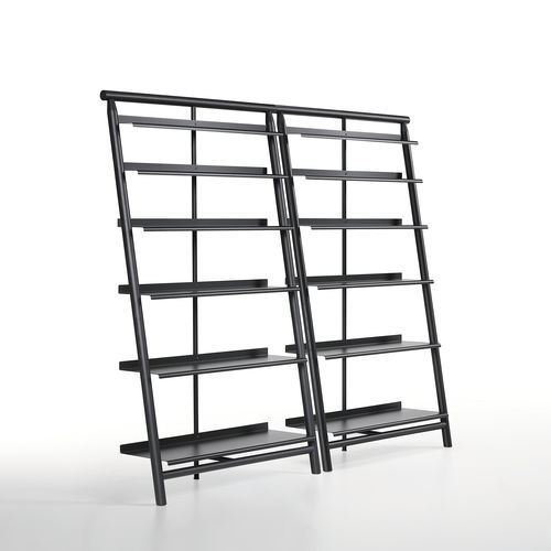 Wall-mounted bookcase - Suite - Midj - high / contemporary / commercial