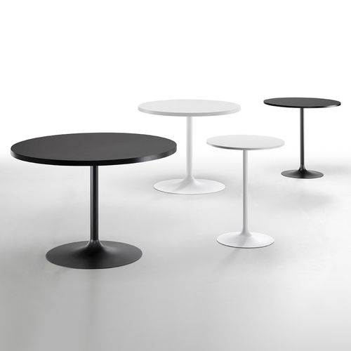 Contemporary table - Infinity - MIDJ - glass / laminate / ceramic