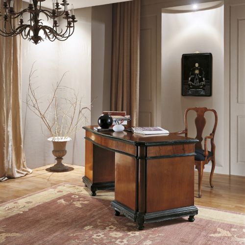 Classic desk - ART 56 - Bertelè - walnut