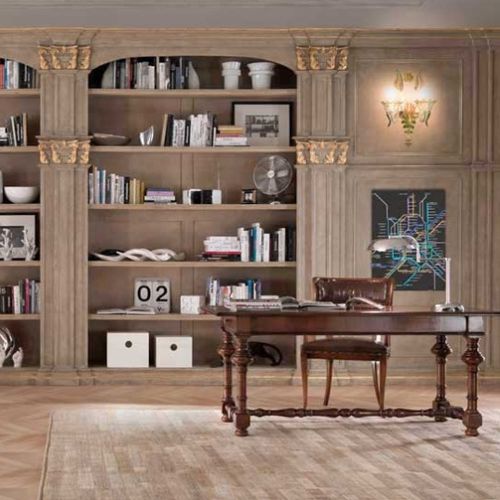 Classic desk - ART 60 C - Bertelè - wooden