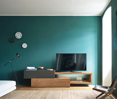 Contemporary TV cabinet - Lampo Sp60 32 - SANGIACOMO - lowboard / with storage / with shelves