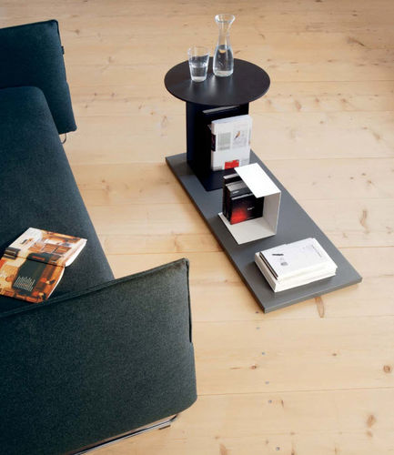 Contemporary side table - MOORLESS - Moormann Nils Holger - ash / round / home