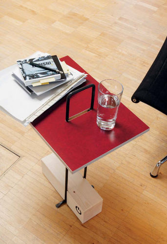 Contemporary side table - ABGEMAHNT - Moormann Nils Holger - wooden / rectangular / home