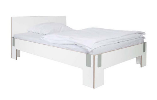 Single bed - TAGEDIEB - Moormann Nils Holger - contemporary / wooden / 160x200 cm