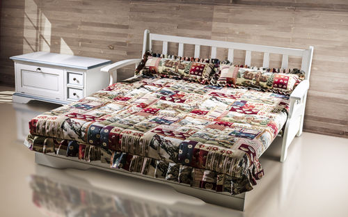 Sofa bed - LANGAWY - Nieri - traditional / fabric / multi-color