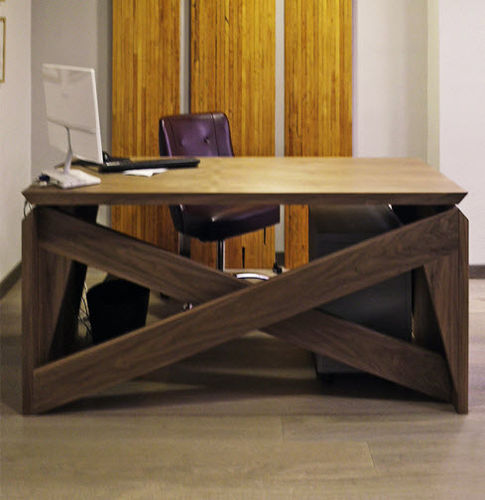 Contemporary desk - IKS - NOVO Design Made in Toscana - wooden