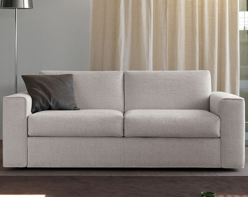Sofa bed - LARIO PRESTIGE - Pol 74 - contemporary / fabric / with removable cover