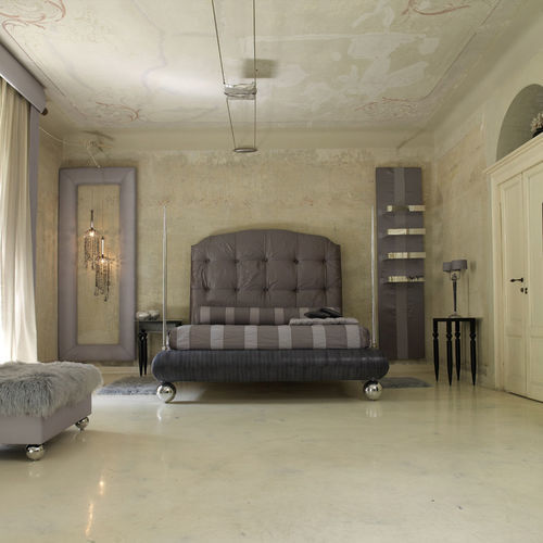 Double bed - PASCIA’ - Scandal Home Couture - contemporary / upholstered / with headboard
