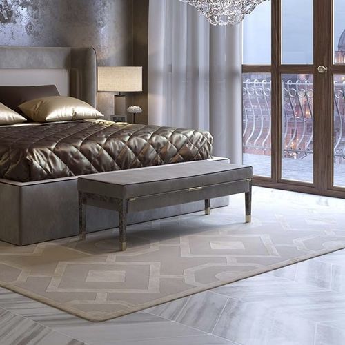 Contemporary bed bench - PRIVEE’ - Scandal Home Couture - leather / home