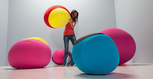Contemporary pouf - SPHERE - Sedit - fabric / inflatable