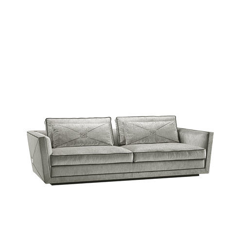 Contemporary sofa - Extrò - Siwa Soft Style Home - fabric / gray / solid wood