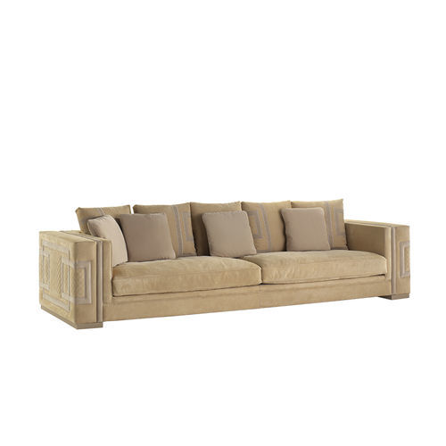 Contemporary sofa - Vert - Siwa Soft Style Home - fabric / with armrests / with removable cushion