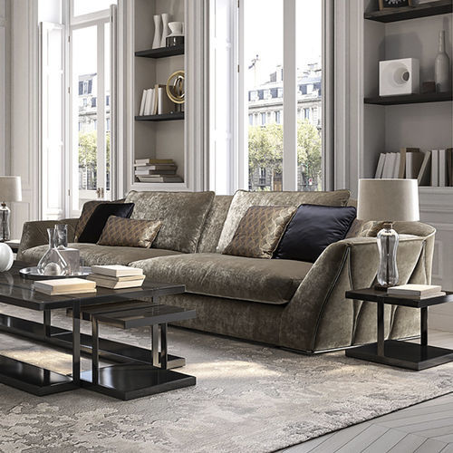 Contemporary sofa - Arcadia - Siwa Soft Style Home - fabric / with armrests / with removable cushion