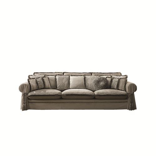 Contemporary sofa - William - Siwa Soft Style Home - fabric / with armrests / with removable cushion