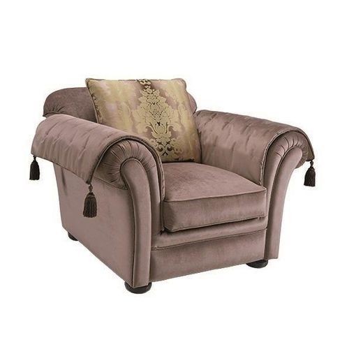 Contemporary armchair - Eduard  - Siwa Soft Style Home - fabric / solid wood / with removable cushion