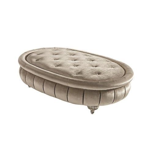Chesterfield footrest - First Lady - Siwa Soft Style Home - fabric / beech / solid wood