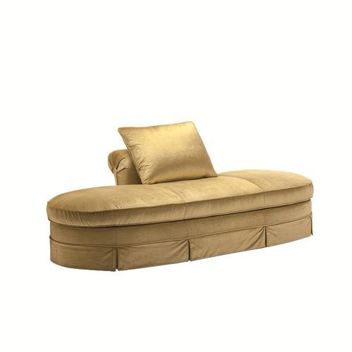 Contemporary upholstered bench - Elegance - Siwa Soft Style Home - fabric / fabric base / with backrest