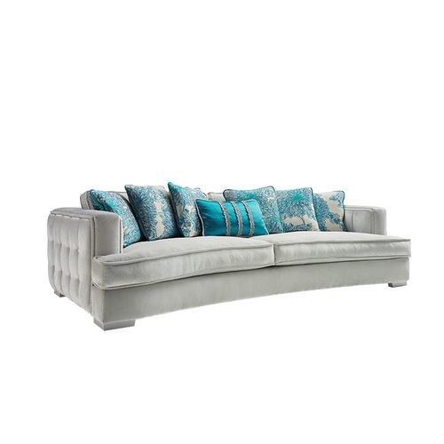 Semicircular sofa - Kolossal  - Siwa Soft Style Home - Chesterfield / fabric / with armrests