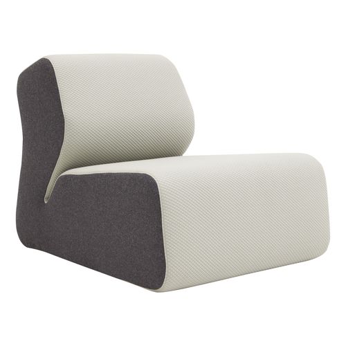Contemporary fireside chair - HUGO - SOFTLINE - fabric / with removable cover / customizable color