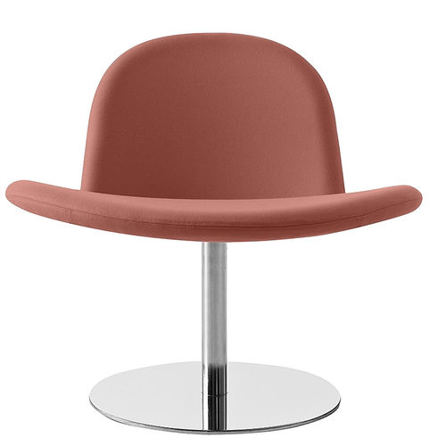Contemporary fireside chair - ORLANDO - SOFTLINE - fabric / with removable cover / customizable color