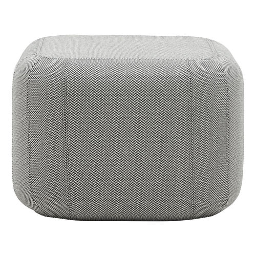 Scandinavian design pouf - QUADRO - SOFTLINE - fabric / square / with removable cover
