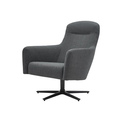 Contemporary armchair - HAVANA - SOFTLINE - fabric / with removable cover / with headrest