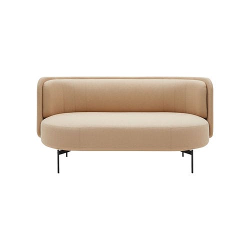 Contemporary sofa - JOE - SOFTLINE - fabric / with removable cover / without armrests