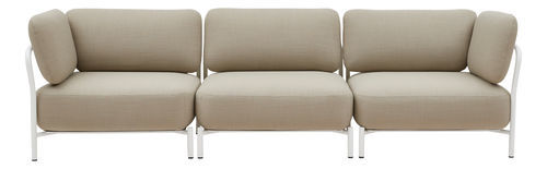 Modular sofa - CLUB - SOFTLINE - minimalist design / for indoor use / for outdoor use