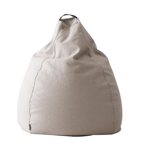 Contemporary bean bag - ESPRIT - SOFTLINE - fabric / with removable cover / customizable color
