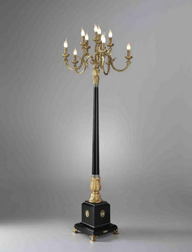 Floor-standing lamp - Soher - metal / classic / wireless