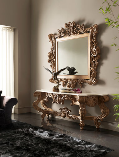 New Baroque design sideboard table - 3415DC_3416DC - Soher - wooden / rectangular / home