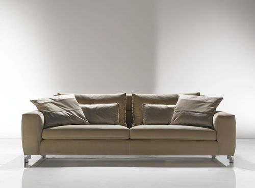 Modular sofa - CRYSTAL - Sormani - contemporary / fabric / brown