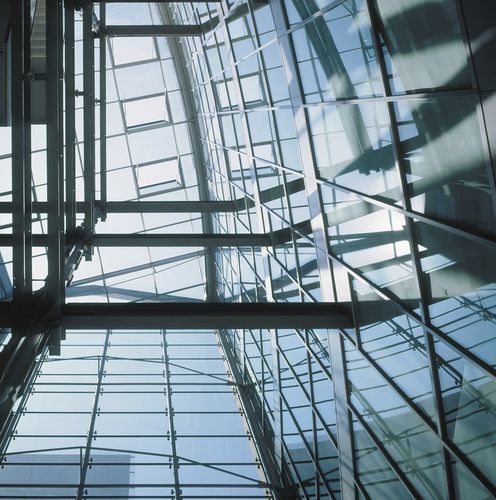 Fire protection glass panel - PYRODUR&reg; - PILKINGTON - safety / solar control / acoustic