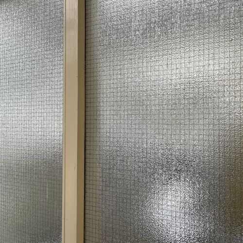 Textured glass panel - PILKINGTON - wired / translucent / for door