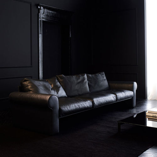 Traditional sofa - BOSTON - Swan Italia - fabric / leather / contract